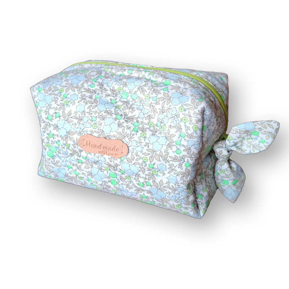 Cubo de Flores Verdes y fluor